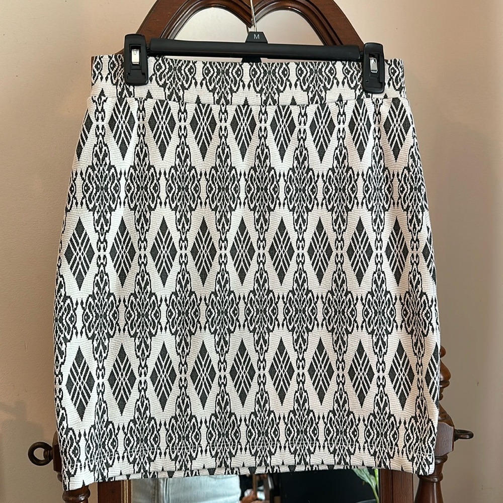 ReneeC Pattern Pencil Skirt